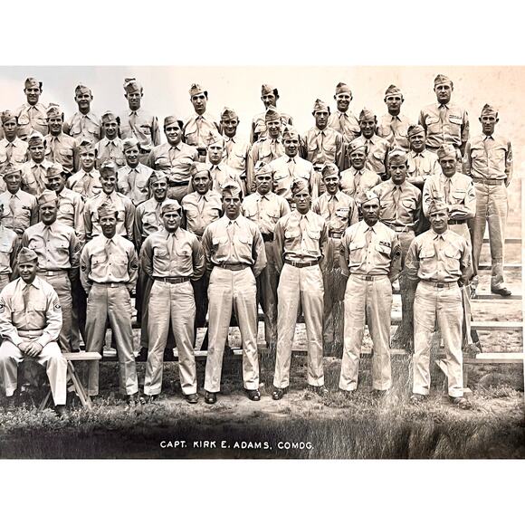 WWII Photo-Co A 10th Infantry-Camp Campbell Kentucky-1946-Panoramic-Yard Long - Picture 3 of 8